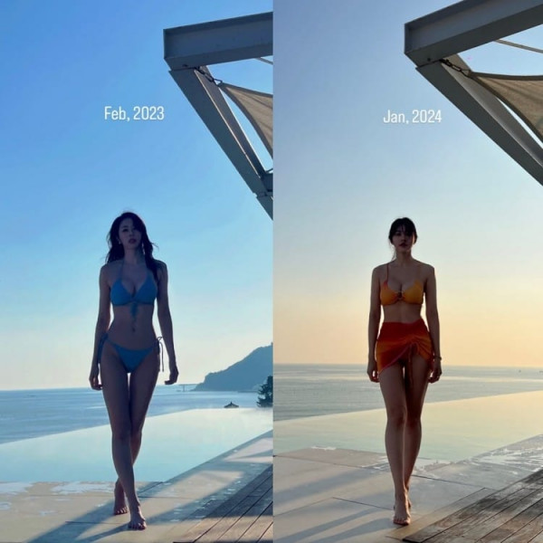 사랑스러운  서동주 은근히 섹시한 비키니 몸매