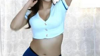 섹드립  BJ 혜밍 카페에서 단추 뜯어 보여주는 브라끈 가슴골