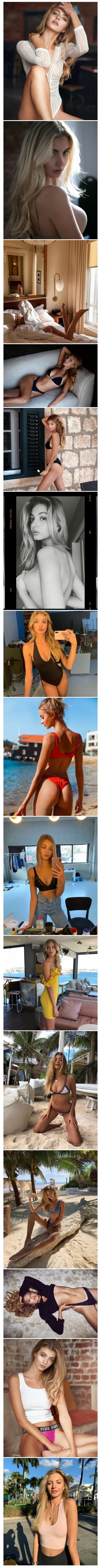 요고요고  독일 모델 Ann Sophie Thieme 비키니 누드 손브라