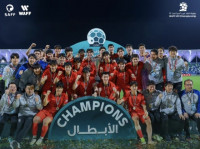 '황선홍과 잠시 이별' 올림픽대표팀, 승부차기 혈투 끝 WAFF 정상→28일 귀국→짧은 휴식 후 소집