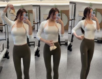 설하윤, 트롯 여신→레깅스 여신…달라지는 각도는 완벽함만 부각할 뿐