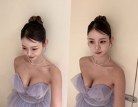 맹승지, 감출 수 없는 E컵 글래머…훅 파인 드레스에 아찔한 비주얼 완성