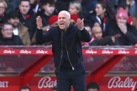 최악의 전반전이었다…아르네 슬롯, 노팅엄전 하프타임 메시지 공개