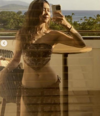 곧 50대 되는 채정안, 어떻게 이런 몸매가