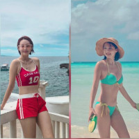 오정연, 4년 만 비키니…43세에도 군살 없는 167cm·46kg