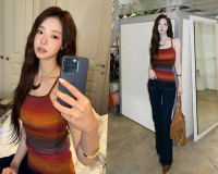 “이렇게 글래머였어?”…이시안, 몸무게 51.9kg 고백하더니 딱붙 티에 반전라인