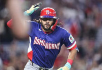 '만루포' 타티스 주니어 6타점 폭발…도미니카공화국, 이스라엘 완파