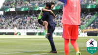 [GOAL POTR] '12경기 만의 마수걸이 골' 전북 김승섭이 정정용 감독에게 달려가 안긴 이유…축구 인생 바꿔주신 분