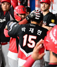 20홈런 페이스 박재현, 나성범 스쿨 초빙…'힘 세지고 장타 늘어